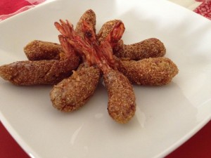 Konkani style prawn fry