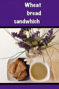 Wheat bread diet  sandwhich